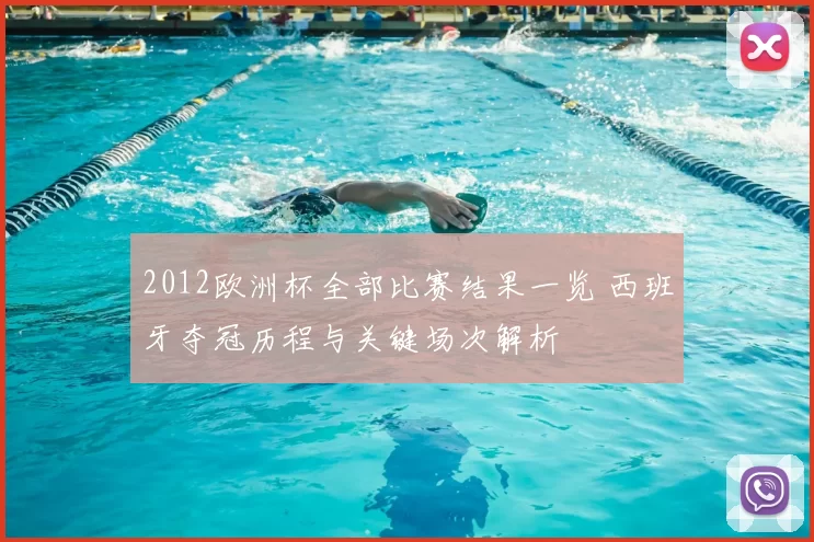 2012欧洲杯全部比赛结果一览 西班牙夺冠历程与关键场次解析